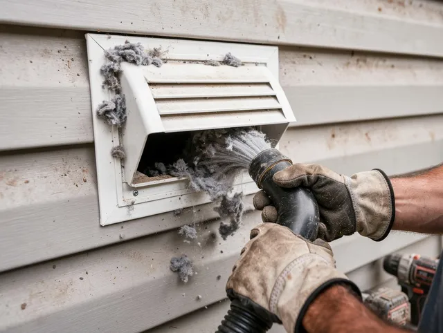 Professional dryer vent cleaning by Norwalk Dryer Vent Cleaning in Norwalk