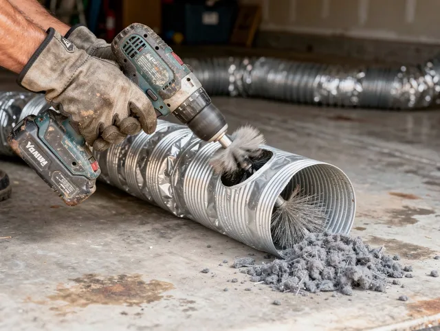 Professional duct cleaning by Norwalk Dryer Vent Cleaning in Norwalk